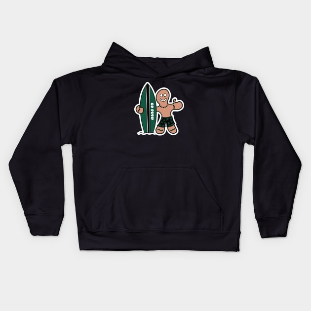 Surfs Up for the New York Jets! Kids Hoodie by Rad Love